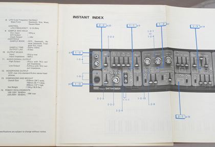Roland-System 100 102 Expander user manual